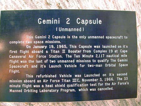 Cape Canaveral Gemini 2 DSCN4366